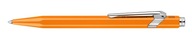 Guľôčkové pero "849 Fluoline", oranžová, CARAN D'ACHE 849.030.