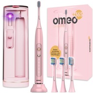 OMEO +365 UV Sanitizer Pink Sonická zubná kefka