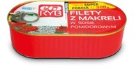 Graal Era Ryb filety z makreli w sosie pomidorowym 300 g