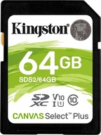 Canvas Select Plus SDXC 64 GB Class 10 UHSI/U1