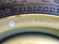 Mazda MX-5 II wheel spare 14"
