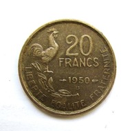 20 Franków 1950 r. B. Francja