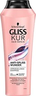 SCHWARZKOPF Gliss Kur Anti-Spliss szampon rozdwojone końce 250m,l