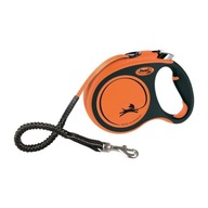 FLEXI - Smycz Extreme TAPE dla psa L 5m pomarańczowa