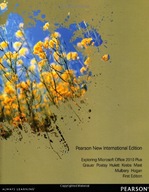 Exploring Microsoft Office 2010 Plus: Pearson New