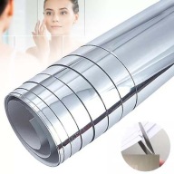 FÓLIE ZRCADLO SAMOLEPICÍ NA NÁBYTEK, VODĚODOLNÁ, 200 X 60 CM