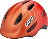 Kask GIRO dziecięcy rowerowy pomarańczowy 45-49 cm