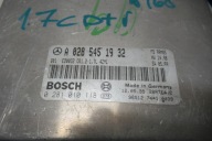 MERCEDES A KLASA W168 1.7CDTI computer control unit of the engine A0285451932