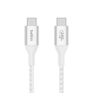 Belkin BOOST CHARGE USBC-C 240W CABLE 1M WHT