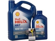Motorový olej Shell Helix 4 l 10W-40 + Motorový olej Shell Helix 1 l 10W-40