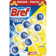 Bref Power Active Prívesok na WC Citrón 3x50g