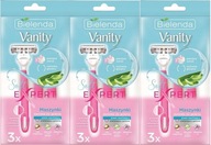 3 x VANITY SOFT EXPERT DÁMSKY HOLIACI STROJČEK 3 KS BIELENDA