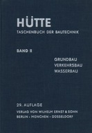 HUTTE TASCHENBUCH DER BAUTECHNIK BAND 2 - LORENZ, MULLER, SIEDEK
