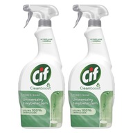 Cif Power Shine Spray Bielenie a hygiena 2x750ml