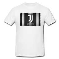 KOSZULKA T-SHIRT DZIECIĘCA BIAŁA [2XS] 104CM JUVENTUS F.C + MODNE WZORY