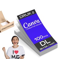 Letáky DL 100 kusov OBOJSTRANNÉ + vizualizácia