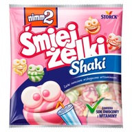 NIMM2 Śmiejżelki SHAKI owocowe z witaminami 90g