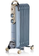 Elektrický olejový radiátor Ariete 837 Vintage Blue 1500 W
