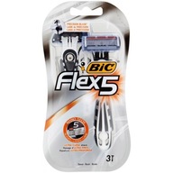 Bic Flex 5, Maszynki Do Golenia Dla Mężczyzn 3 Sztuki