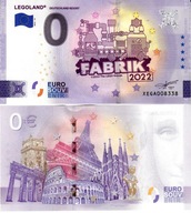 UE -Banknot 0-euro-Niemcy 2022-10 LEGOLAND-DE