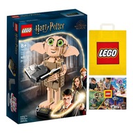 LEGO HARRY POTTER č. 76421 - Domový škriatok Zgredek +Taška +Katalóg 2024