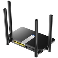 Dwupasmowy router bezprzewodowy z 4 portami Fast Ethernet, 1200 Mb/s