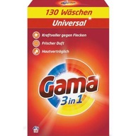 Gama Univerzálny prací prášok 130 praní DE