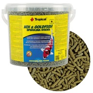 Tropical Koi&Goldfish Spirulina Sticks 21L/1,6kg Pokarm dla ryb oczko wodne