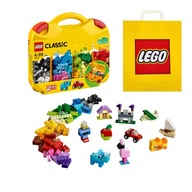 LEGO CLASSIC č. 10713 - Kreatívny kufor + Darčeková taška LEGO