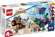 KLOCKI LEGO SPIDEY 10782 HULK KONTRA RHINO STARCIE