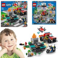 LEGO City 60319 Akcja strażacka DLA 8 LATKA