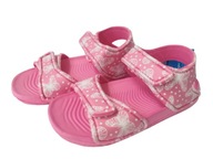 Sandałki sandały r24 piankowe gumowe dziewczęce lekkie różowe