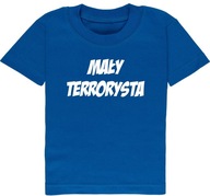 Koszulka z nadrukiem Mały terrorysta