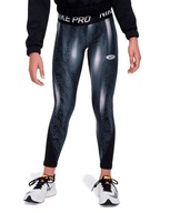 NIKE PRO WARM ICON CLASH LEGGINSY MŁODZIEŻOWE M 137-146 CM