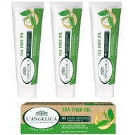 Zubná pasta L'Angelica Tea Tree Oil 75ml (3ks)