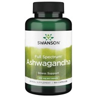 SWANSON ASHWAGANDHA 450mg ŻEŃ-SZEŃ ADAPTOGEN 100k