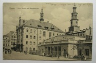 POZNAŃ STARY RYNEK NOWY RATUSZ 1919