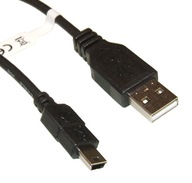 Kabel przewód USB A - USB mini B 0,8m