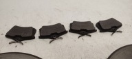 kotuče brzdové plotýnky záď Audi A4 B7 Cabrio 2,0 TDI