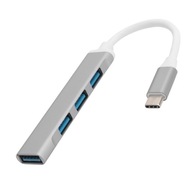 TYPEC Hub 4 Port USB3.0 Adapter Converter