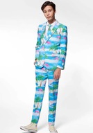 MALÝ OPPOSUITS OBLEK PLAMENIAK 158-164 CM 14 L