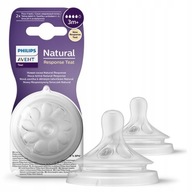 Avent Smoczek Natural Response (4) 2 sztuki 3m+