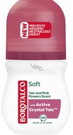 Borotalco Soft Talc & Pink Flower deodorant roll-on pre ženy 50 ml