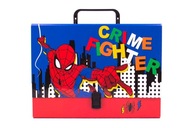TECZKA SZKOLNA z RĄCZKĄ walizeczka Spider Man Beniamin IDEALNA DLA DZIECKA