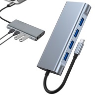 STACJA DOKUJĄCA USB C ADAPTER USB C 11 W 1 Z 4K HDMI TYPE-C PLUG AND PLAY