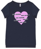 Szara koszulka/t-shirt z sercem 4-5 lat 110 cm