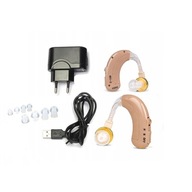 Aparat słuchowy akku z redukcją szumów PROFESJONAL + kabel USB