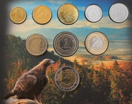 Polskie monety obiegowe 2020 zestaw w holderze