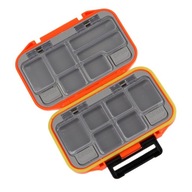 Plastic Fishing Lure Bait Hook Tackle Storage Organizer Box A/Small Yellow