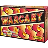 Gra strategiczna dla dzieci - Planszowa - Warcaby - Adamigo - 5+